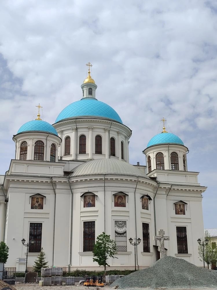 Храм Николы Тульского в процессе восстановления